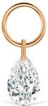 Maria Tash Pear Floating Diamond Charm in Rose Gold at Nordstrom, Size 4 Mm