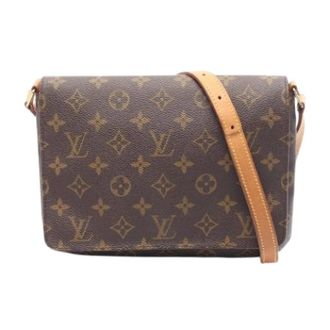 Louis Vuitton Pre-owned Cross Body Bags, female, Brown, Size: ONE SIZE Pre-owned Vintage Cross Body Bag