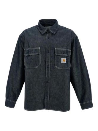Carhartt Work in Progress pocket shirt - men - Cotton/Polyester - S - Blue