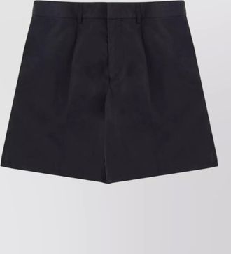 Emporio Armani cotton tailored shorts