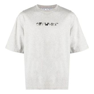 Off-white Crew Neck Tee OMAA120S23JER0050810