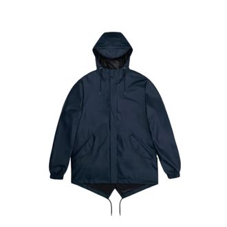 Rains Rain Jackets, male, Blue, Size: XL Rain Jackets