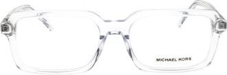 Michael Kors 0MK4130 Rectangular Acetate Eyeglasses - Clear