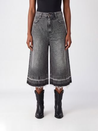 Cycle Vera Knee-Length Mid-Rise Denim Shorts