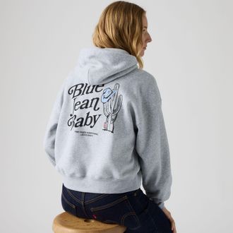 Levi's Graphic Everyday Hoodie - Womens - XS - Grey