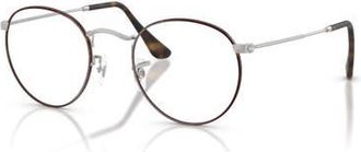 Ray-Ban 47mm Round optical glasses in Tortoise Light at Nordstrom