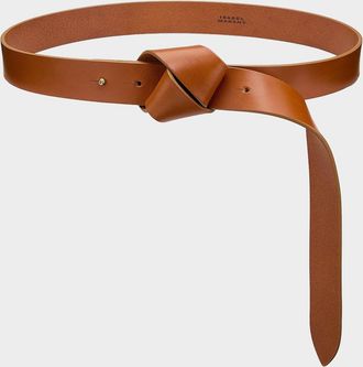 Isabel Marant Lassio Knotted Leather Belt