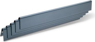 Weber Lote De 5 Barras Weber Flavorizer 57 Cm Fabricadas En Acero Vitrificado Para Barbacoas Spirit Con 3 Quemadores