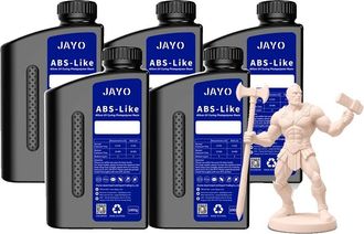 OEM Resina Para Impresora 3d, Alta Precisi&oacute;n, Curado R&aacute;pido, Color Beige Similar Al Abs - 5 Kg