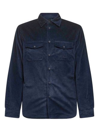 MC2 Saint Barth snap-buttoned corduroy jacket - men - Cotton - L - Blue