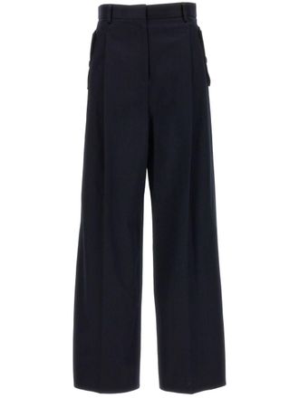 Lanvin wide-leg trousers - Blue