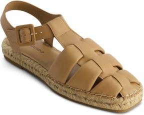 Bernardo Monri Espadrille Flat in Sand Nappa Mestico at Nordstrom Rack, Size 7.5