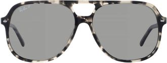 Ray-Ban Bill Polarized Black Square Unisex Sunglasses RB2198 133348 60