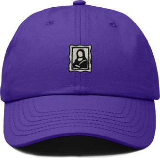 Dalix Frame Dad Cap in Purple at Nordstrom