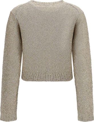 Brunello Cucinelli Womens Beige Linen Sweatshirt Clothing