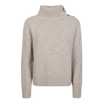 MC2 Saint Barth Philomene Turtleneck - - Knitwear - Donna - Beige - S