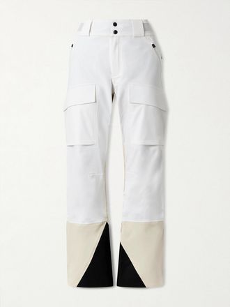 Aztech Mountain Pantaloni Da Sci A Gamba Dritta Hayden 3l - Bianco sporco
