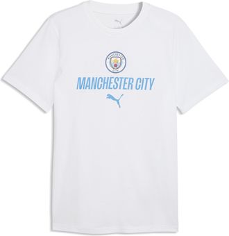 Puma T-shirt Manchester City ftblCulture da uomo, Accessori, Bianco, 3XL