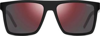 HUGO BOSS Occhiali da sole squadrati - Nero