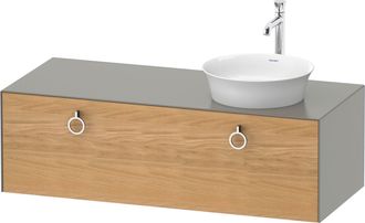 Duravit Duravit - Tulip Blanco, Mueble De Ba&ntilde;o Colgado En La Pared, Ancho