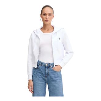 A|X Armani Exchange Sudadera con cremallera - Sweatshirts & Hoodies - Mujer - Blanco - M