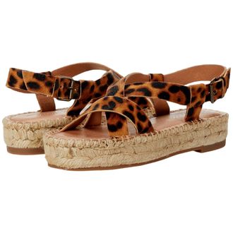 Madewell Aleh Asymmetric Espadrille Sandal Truffle Multi AM198-900 Womens