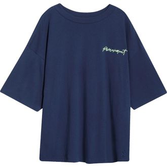 Free People FP Movement Logo Tackle T-Shirt in Urban Buti Navy at Nordstrom, Size X-Small
