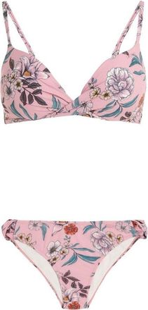 Protest B&uuml;gel-Bikini PROTEST Bikini PRTCHANNEL, Damen, Gr. XL, Cup C, pink (duskyrose), Obermaterial: 80% Polyamid PA. 20% Elasthan EL., Bikini-Sets B&uuml;gel-Bik