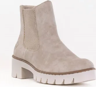 Rieker Womens Prisca Boots In Beige