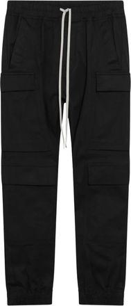 Rick Owens Sweatpants, male, Black, Size: M Pantalone Cargo