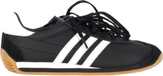 adidas Originals Adidas Country OG Low-Top Sneakers in Zwart Kalfsleer