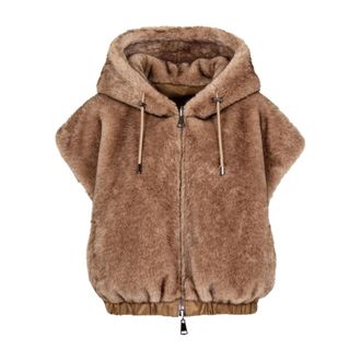 Betta Corradi Gilet Dudu - - Jackets - Donna - Marrone - S