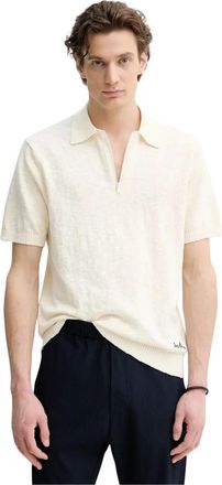 Les Deux Brad Polo - Heren - Ronde hals truien - Beige - 2XL - Katoen - Truien & Vesten