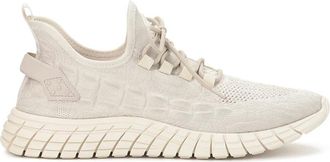 Kazar Heren lichtgewicht beige sneakers van stof - Heren - Sneakers - Beige - 40 EU - Schoenen