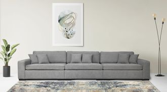 HOME AFFAIRE 3-Sitzer »Skara« Lounge-Sofa mit Federkernpolsterung, in vielen Bezugsvarianten