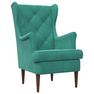 vidaXL Sill&oacute;n Tuquesa Terciopelo Vidaxl