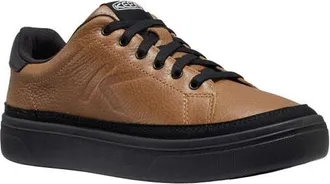 Keen KM1 Leather Court Sneaker in Bison/black at Nordstrom, Size 11.5
