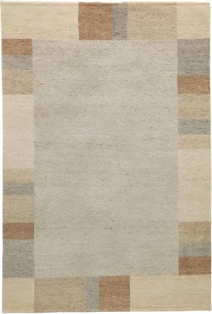 Natur Pur Alfombra de salón anudada a mano - gris 120x180 cm