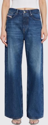Diesel 1996 D-Sire Low-Waisted Wide-Leg Jeans in Cotton Denim