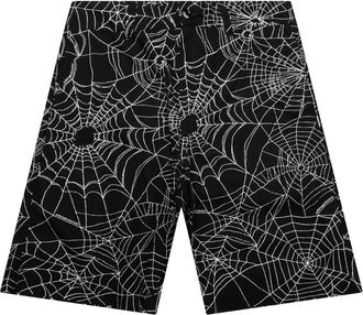 Neighborhood Shorts con stampa - Nero