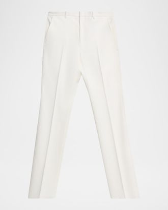 Givenchy Men & apos;s Wool and Mohair Straight-Leg Tailored Trousers