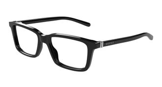 Gucci Demo Rectangular Mens Eyeglasses GG1672O 005 56
