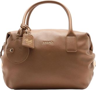 Liu Jo Amelie Schoudertas met Ritssluiting - Dames - Handtassen - Bruin - ONE Size - Tassen