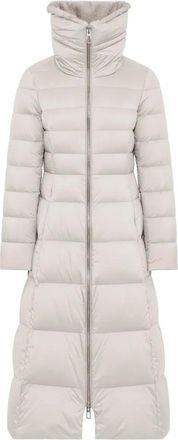 Duno stand-collar quilted down jacket - Neutrals