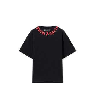 Palm Angels Logo Neck T-shirt