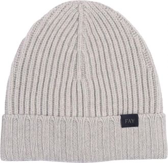 Fay Cappello Costa Inglese F.5 - unisex - Hoeden - Wit - ONE Size - Wol - Accessoires