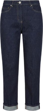 PESERICO Straight Jeans - Dames - Regular Fit Jeans - Blauw - S - Jeans