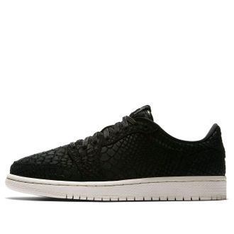 Nike Jordan (WMNS) Air Jordan 1 Retro Low Black Python AJ6004-010