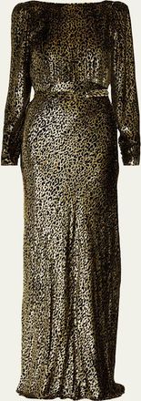 Libertine - Libertine Vreeland Belted Look Back Gown