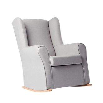 Klast sill&oacute;n de lactancia de Poli&eacute;ster gris 76 x 103